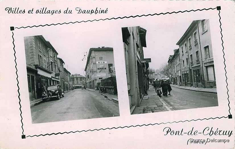 38 Pont De Cheruy Rue Grammont Rue centrale.jpg